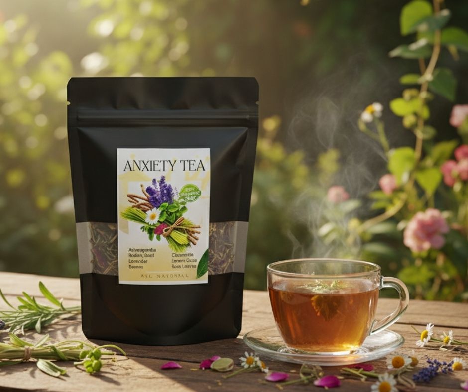 Anti Stress Herbal Tea | Stress Relief & Mental Balance