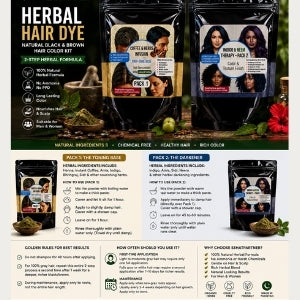 Herbal Hair Dye Kit