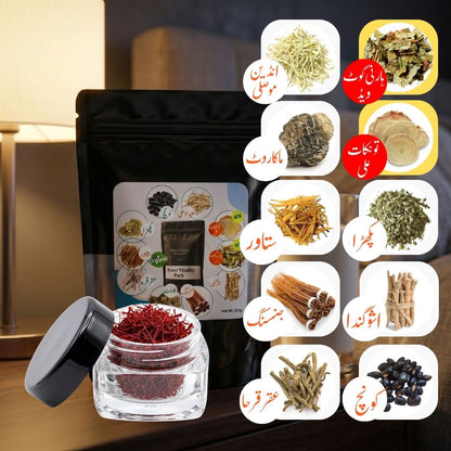 All in One Vitality Blend with Saffron (Zafran) | Men Booster