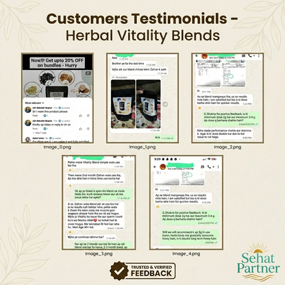 All in One Vitality Blend with Saffron (Zafran) | Men Booster